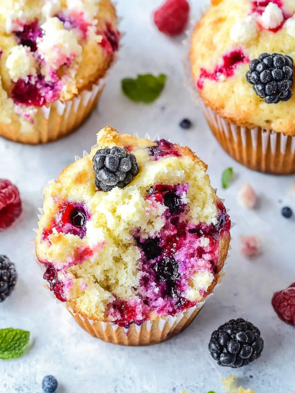 Berry Cream Cheese Muffins: Your New Favorite Breakfast Treat 2 Berry Cream Cheese Muffins
