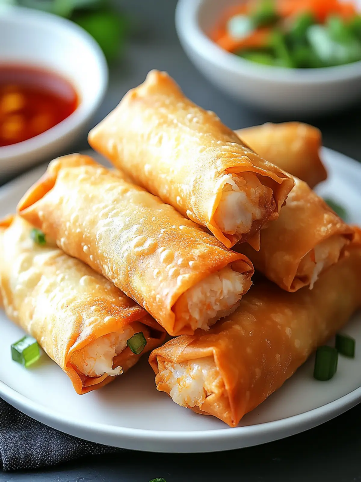 Crispy Crab Rangoon Egg Rolls for Your Next Party Delight 2 Crab Rangoon Egg Rolls