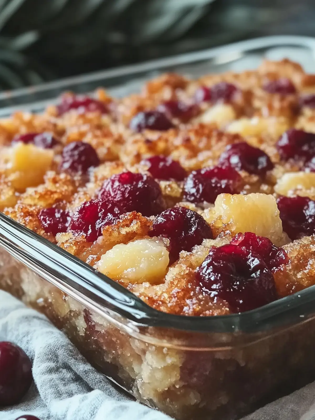 Easy Cherry Pineapple Dump Cake Recipe with Crispy Topping 3 Easy Cherry Pineapple Dump Cake Recipe with Perfect Crispy Topping