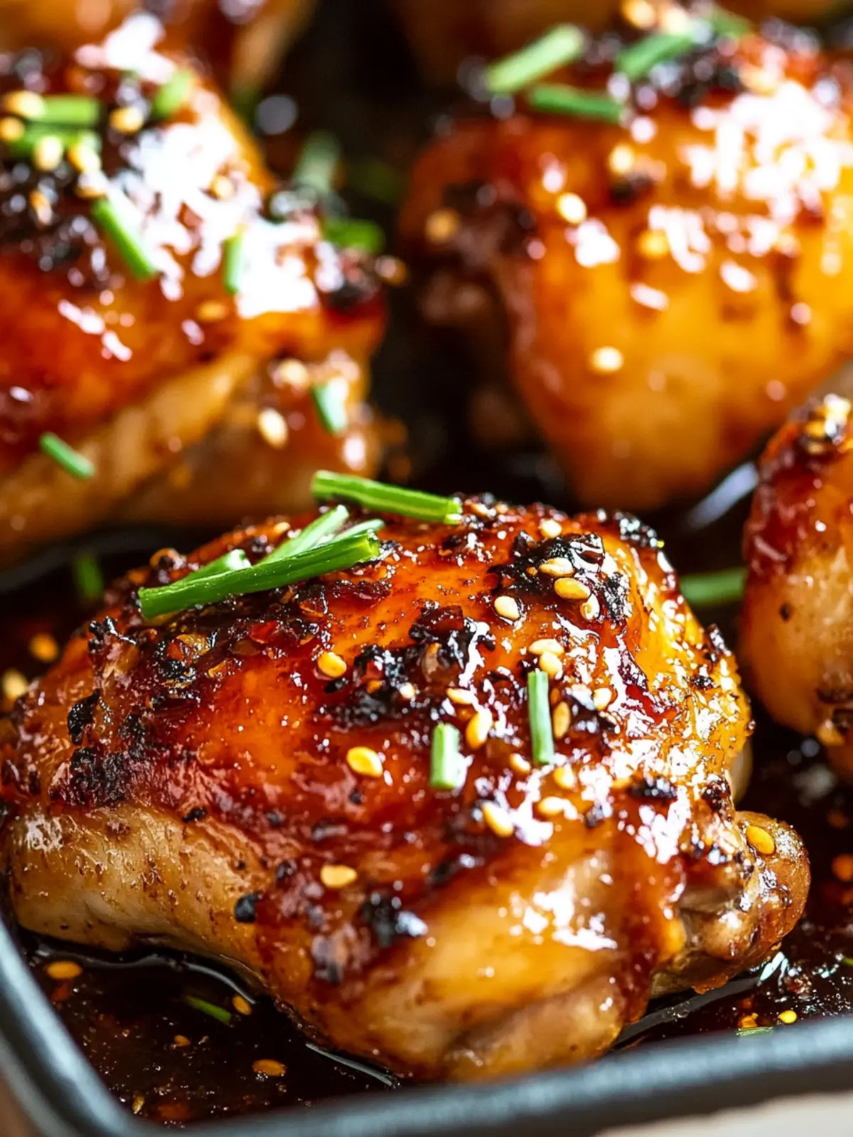 Honey Garlic Chicken Thighs Recipe – A Family Favorite Delight 3 Honey Garlic Chicken Thighs Recipe – Easy Delicious Family Dinner