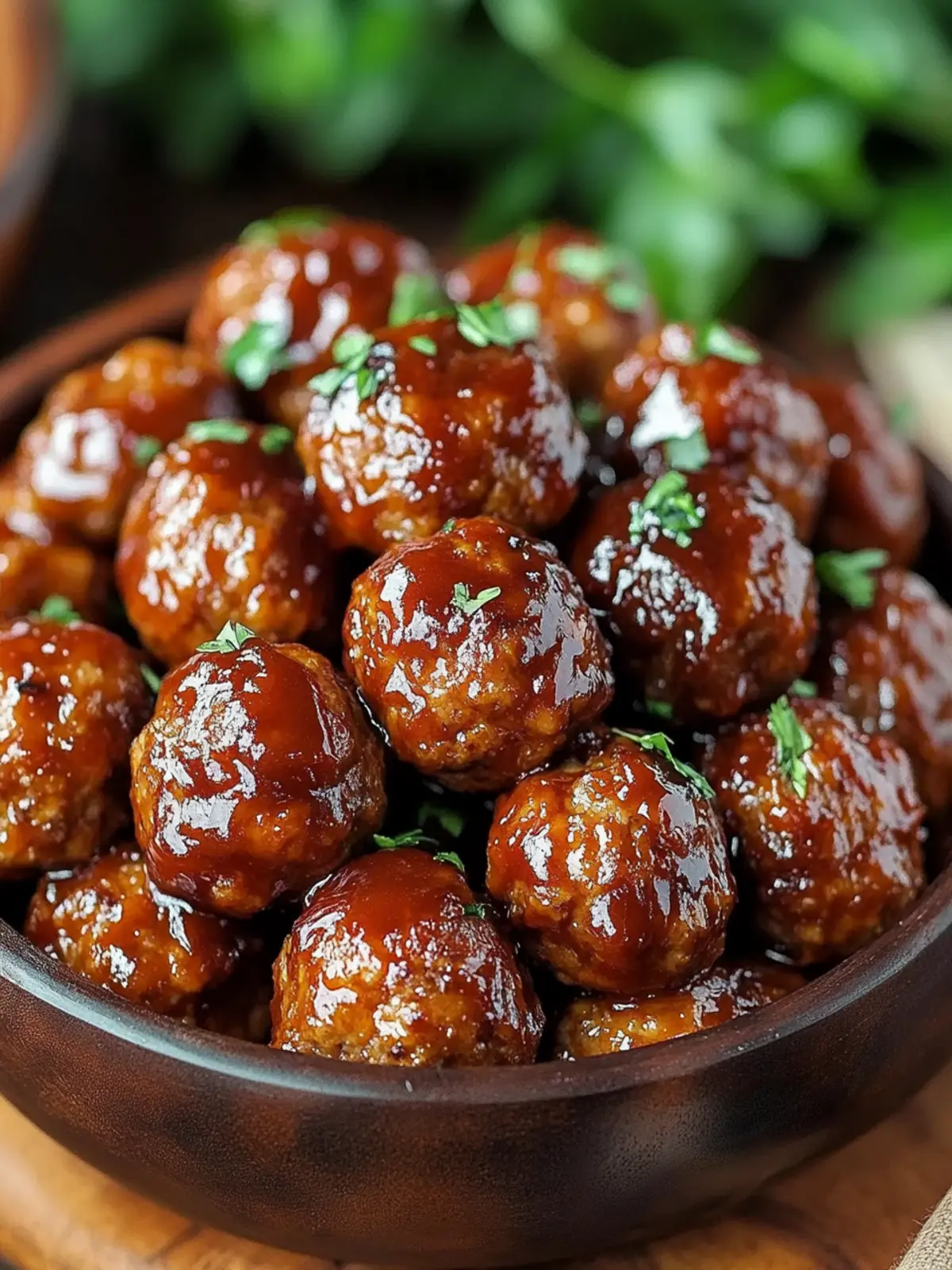 Whiskey Peach BBQ Meatballs Recipe for Sweet Savory Bliss 5 Whiskey Peach BBQ Meatballs Recipe
