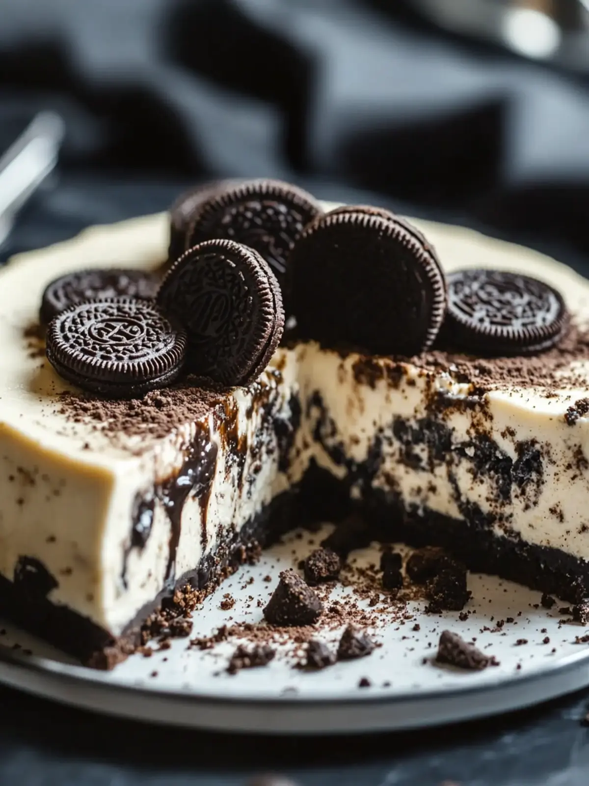 5 Easy Steps to Create Irresistible Oreo Style Protein Cheesecake 3 5 Easy Steps to Make Irresistible Oreo Style Protein Cheesecake