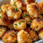 Garlic Parmesan Chicken Bites (Air Fryer) Ready in 27 Minutes 8 Garlic Parmesan Chicken Bites (Air Fryer) for Quick Delight!
