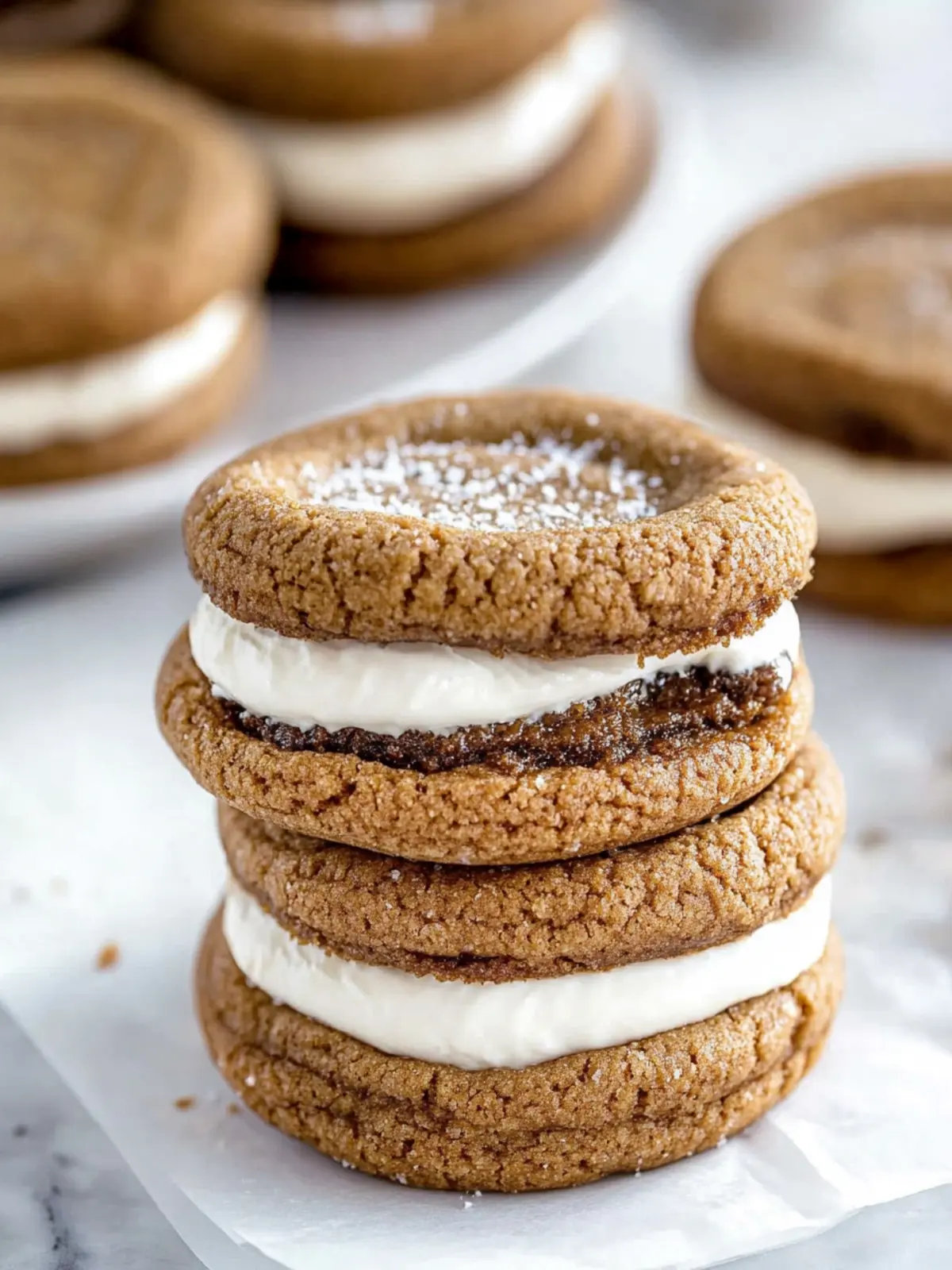 Molasses Cream Pie Cookies that Melt in Your Mouth 4 Molasses Cream Pie Cookies
