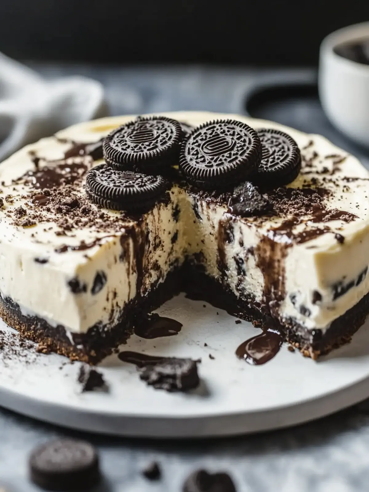 5 Easy Steps to Create Irresistible Oreo Style Protein Cheesecake 5 5 Easy Steps to Make Irresistible Oreo Style Protein Cheesecake