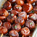BBQ Sausage Bites (Only 4 Ingredients) for Effortless Snacking 6 BBQ Sausage Bites (Only 4 Ingredients!)