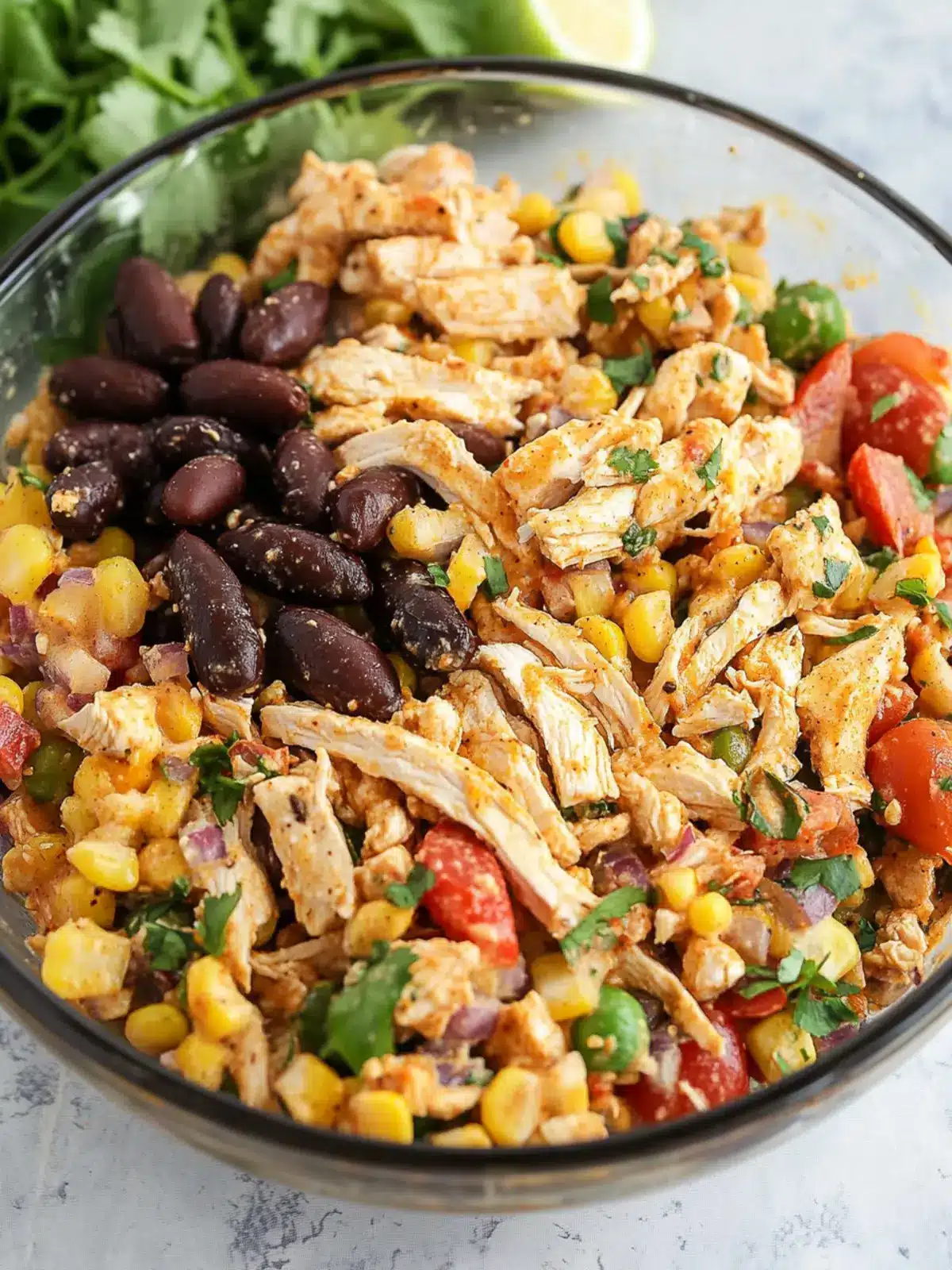 Zesty Quick Southwest Chicken Salad for Weeknight Wins 4 Quick Southwest Chicken Salad