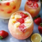 Strawberry Piña Colada Punch: A Tropical Party Delight 7 Strawberry Piña Colada Punch (Party Size)