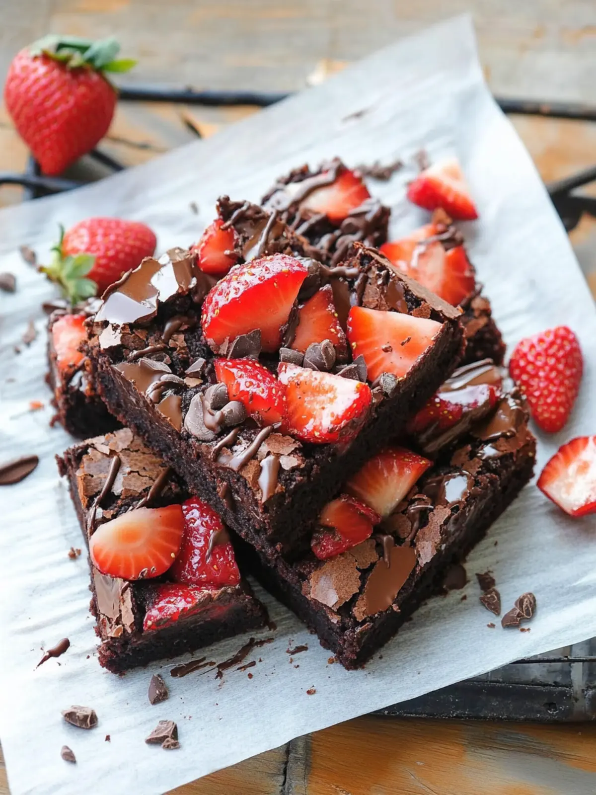 Beginner-Friendly Chocolate-Covered Strawberry Brownies Bliss 5 Beginner-Friendly Chocolate-Covered Strawberry Brownies