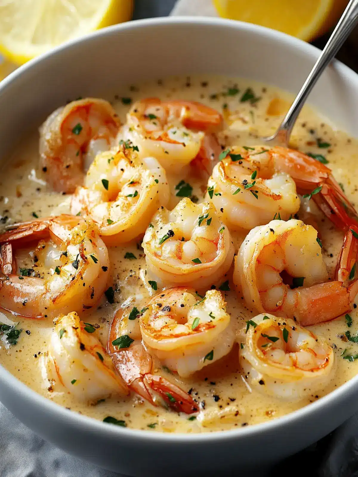 Creamy Garlic Shrimp: 5 Secrets for Perfect Home Cooking 4 Creamy Garlic Shrimp: 5 Secrets to Perfecting This Dish at Home!