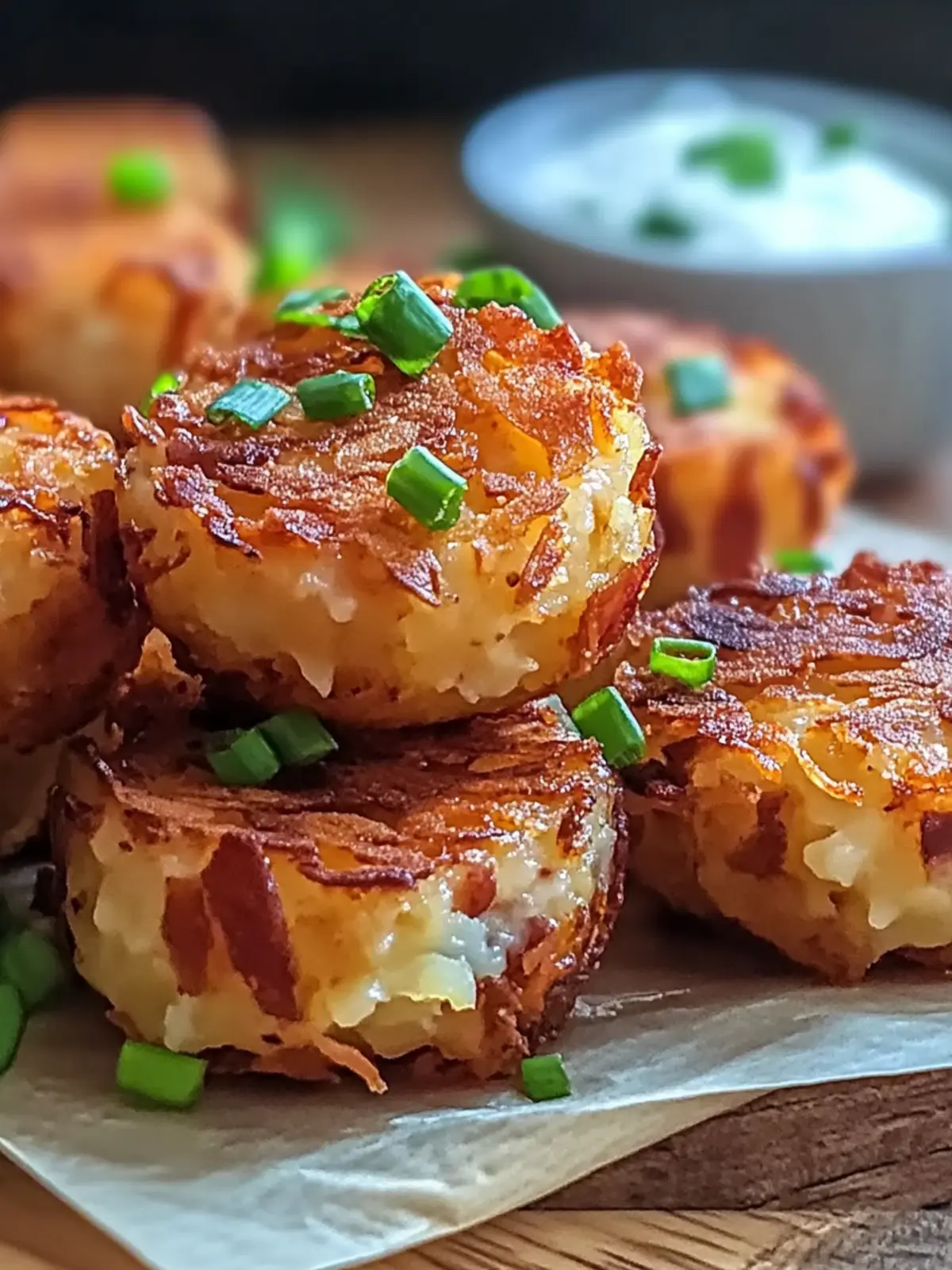 Crispy Loaded Hashbrown Bites for the Ultimate Snack Fix 2 Crispy Loaded Hashbrown Bites for the Perfect Snack Fix