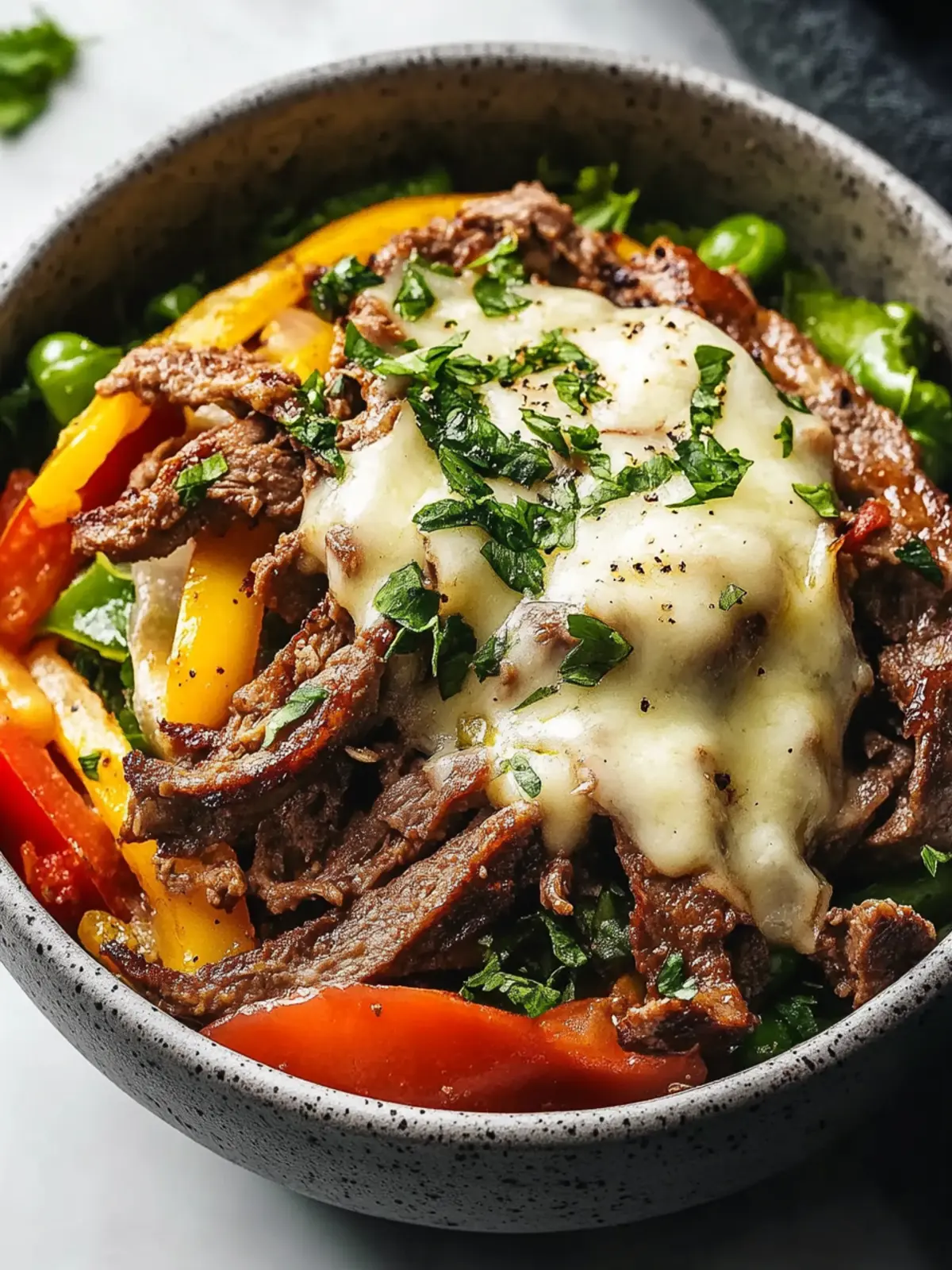 Keto Philly Cheesesteak Bowls That Will Satisfy Your Cravings 4 Keto Philly Cheesesteak Bowls