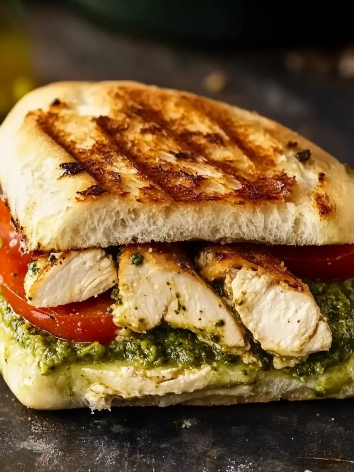 Ultimate Chicken Pesto Sandwich for a Weeknight Win 2 Chicken Pesto Sandwich