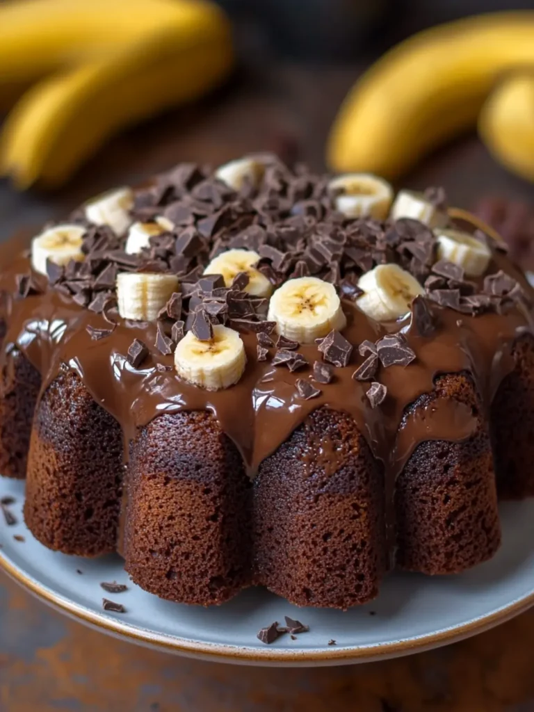Chocolate Banana Cake