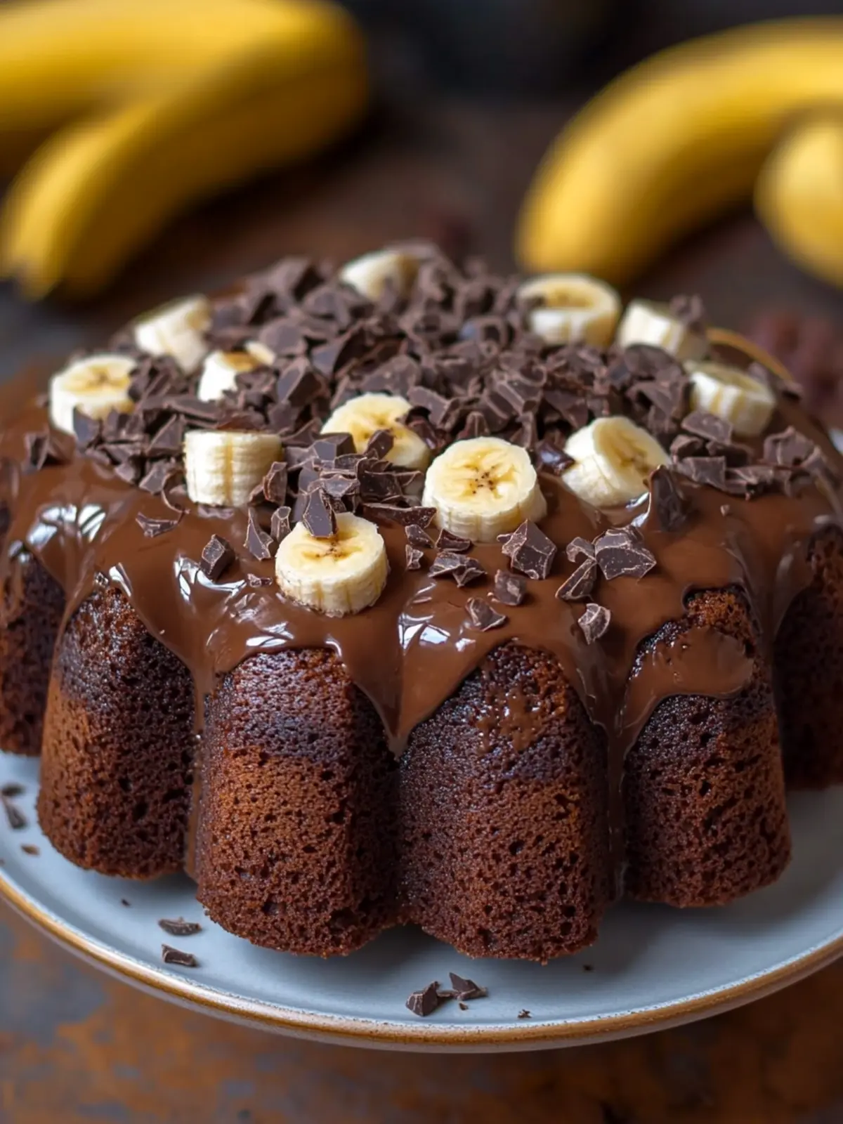 Decadent Chocolate Banana Cake That's Guilt-Free Goodness 5 Chocolate Banana Cake