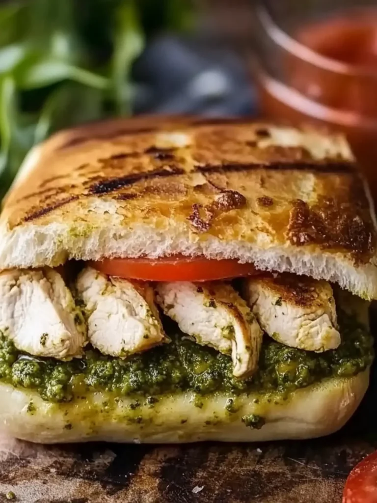 Chicken Pesto Sandwich