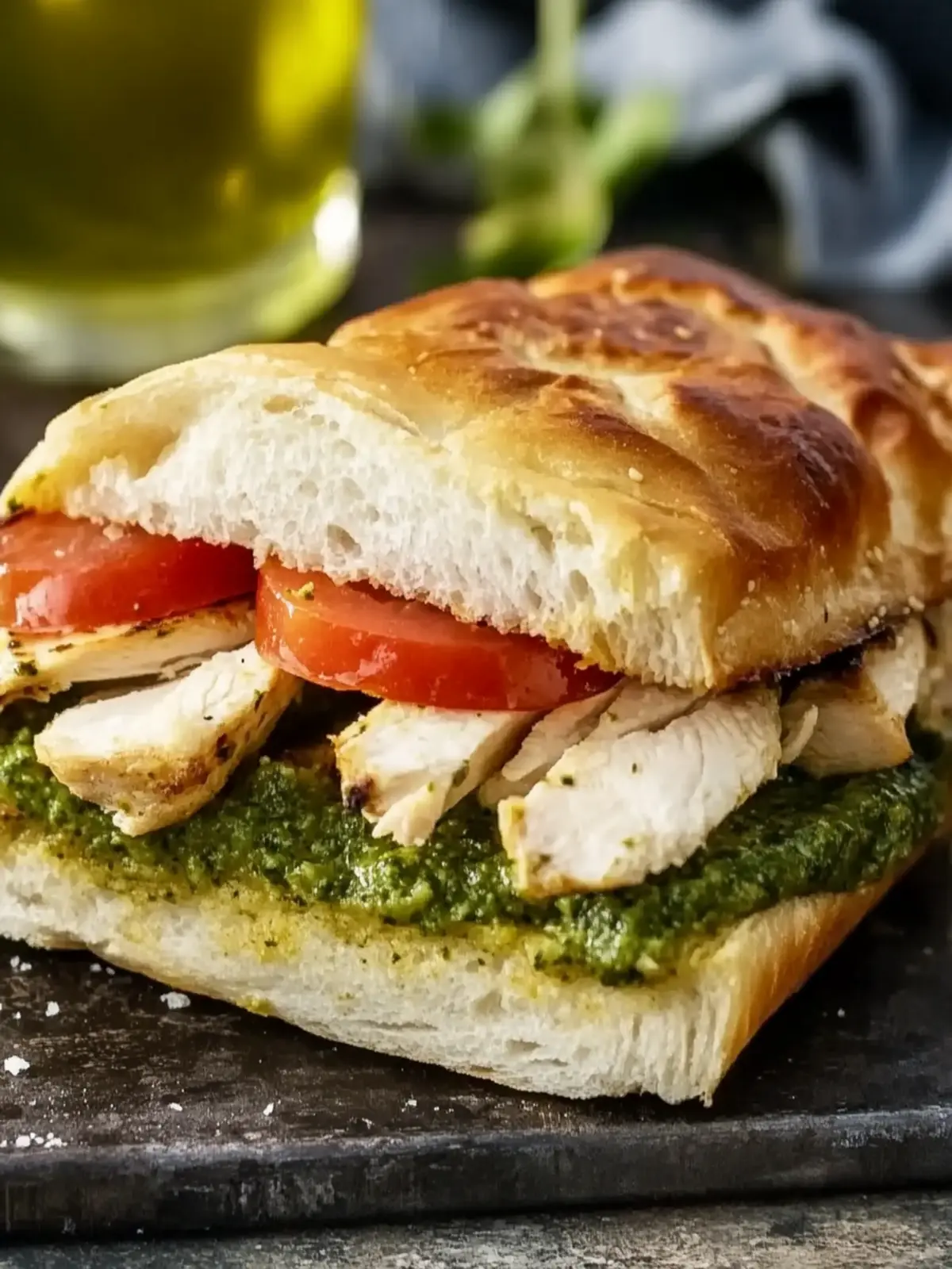 Ultimate Chicken Pesto Sandwich for a Weeknight Win 4 Chicken Pesto Sandwich