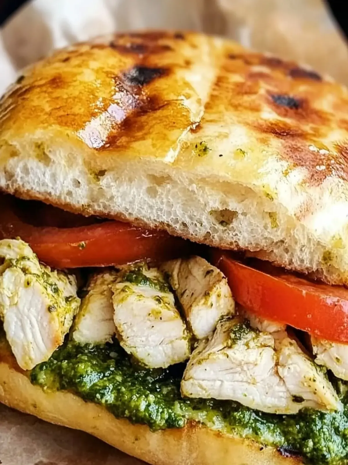 Ultimate Chicken Pesto Sandwich for a Weeknight Win 3 Chicken Pesto Sandwich